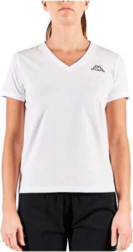 KAPPA-T-Shirt Blanc Femme Kappa Cabou-1