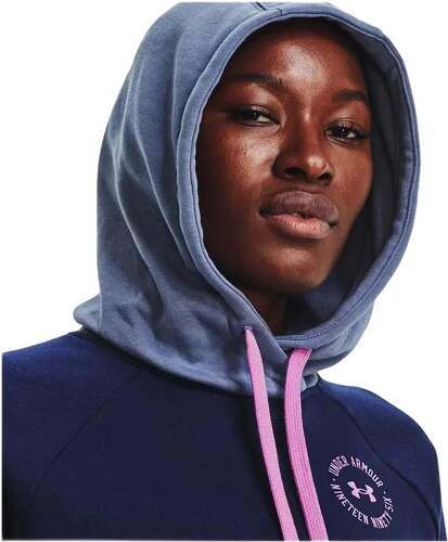 UNDER ARMOUR-Rival Fleece Retro Hoodie Women-4