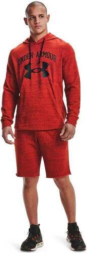 UNDER ARMOUR-Sweat Rouge Homme Under Armour Rival Terry Big Logo-4