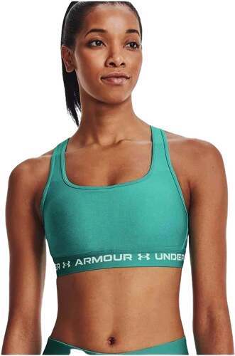 UNDER ARMOUR-Under Armour Crossback Mid Hthr - Brassière de fitness-2