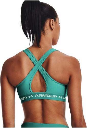 UNDER ARMOUR-Under Armour Crossback Mid Hthr - Brassière de fitness-3