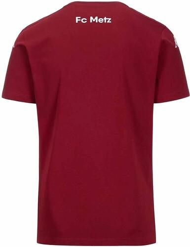 KAPPA-T-Shirt Aybat FC Metz Domicile Officiel Football Rouge Homme-0