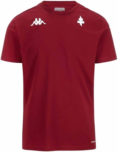 KAPPA-T-Shirt Aybat FC Metz Domicile Officiel Football Rouge Homme-1