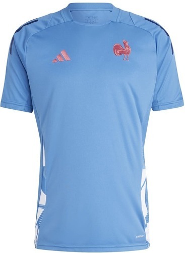 adidas-T-shirt d'entraînement Adidas Équipe de France Bleu ciel-image-1