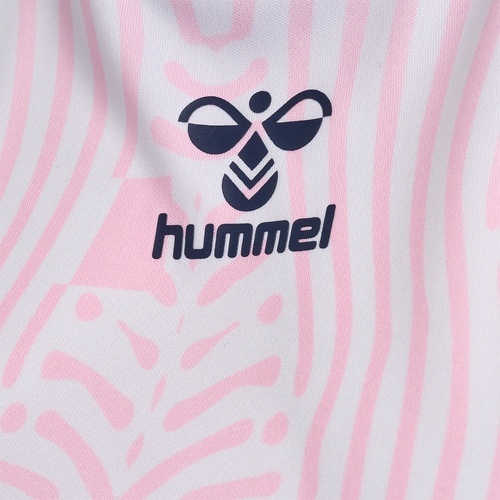 HUMMEL-Maillot Hummel Graphic Femmes blanc/rose-3