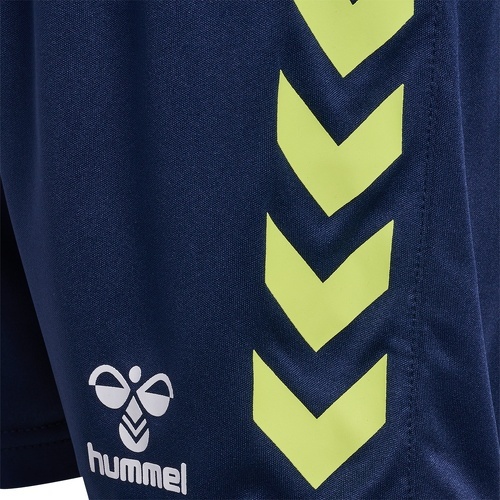 HUMMEL-Short HMLGRAPHIC Universe Marine/Jaune JR-3