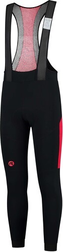 Rogelli-Cuissard Long Velo Avec Bretelless Avec Peau Tyro - Homme - Noir/Rouge-0