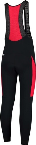 Rogelli-Cuissard Long Velo Avec Bretelless Avec Peau Tyro - Homme - Noir/Rouge-1