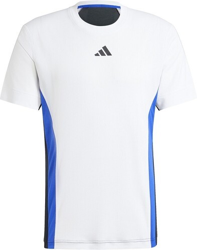 adidas Performance-FLFT TEE PRO WHITE/LUCID BLUE/BLACK-0