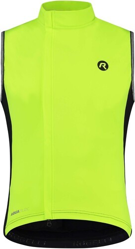 Rogelli-Gilet Coupe-Vent Velo Essential - Homme - Fluor-0