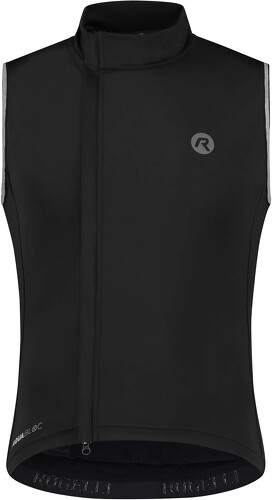 Rogelli-Gilet Coupe-Vent Velo Essential - Homme - Noir-0