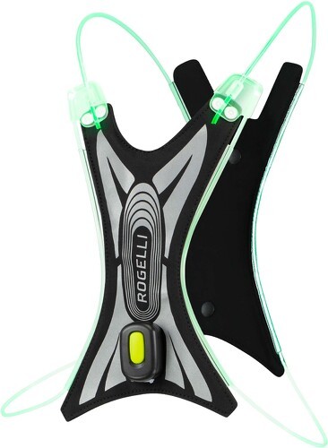 Rogelli-Gilet De Securite Haute Visibilite Spider Led Vest - Unisexe - Vert-image-1