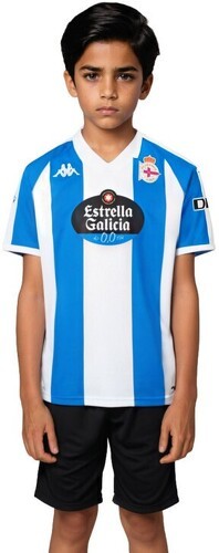 KAPPA-Kappa Domicile enfant Deportivo La Coruña  2024-2025-0