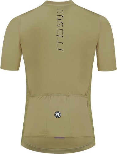 Rogelli-Maillot Manches Courtes Velo Distance - Homme - Sable-1