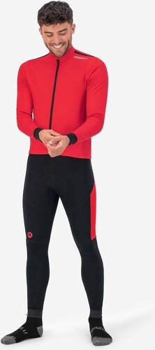 Rogelli-Maillot Manches Longues Velo Core - Homme - Rouge-4