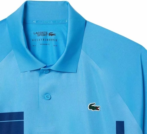 LACOSTE-Polo Lacoste Tennis Novak Djokovic Player Bleu / Marine-2