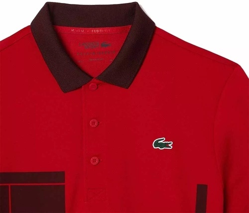 LACOSTE-Polo Lacoste Tennis Novak Djokovic Version Fan-2