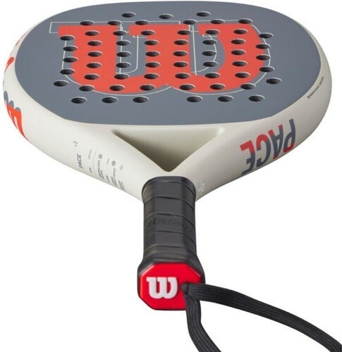 WILSON-RAQUETTE DE PADEL WILSON PACE V1 ROUGE-3