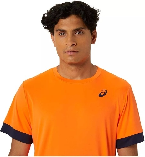 ASICS-T-Shirt Asics Court / Marine-3