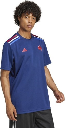 adidas-T-shirt supporter Domicile XV de France Adidas Bleu marine-4