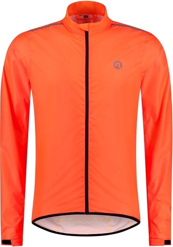 Rogelli-Veste Velo Manches Longues Pluie Vent Core - Homme - Orange-0