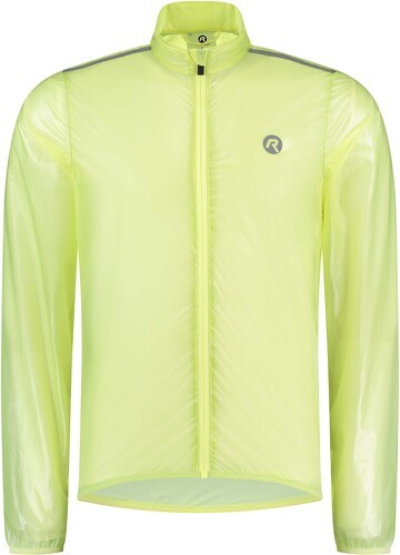 Rogelli-Veste Velo Manches Longues Pluie Vent Emergency - Homme - Jaune-0