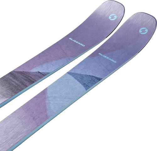 BLIZZARD-Skis (sans Fixations) Blizzard Black Pearl 88 Purple Femme-3