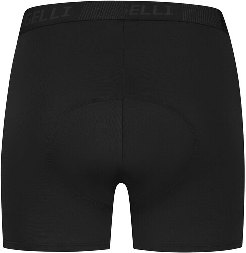 Rogelli-Sous-Short Velo Avec Peau Boxer For Ladies - Femme - Noir-1