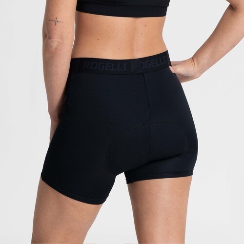 Rogelli-Sous-Short Velo Avec Peau Boxer For Ladies - Femme - Noir-3