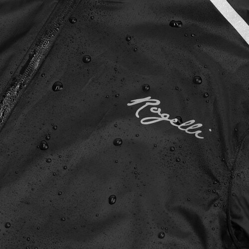 Rogelli-Veste Velo Manches Longues Pluie Vent Essential - Femme - Noir-4