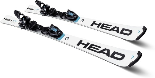 HEAD-Pack Ski Head Wcr E.sl Rebel Team Sw + Fixations Ff 11 Race Blanc Garçon-1