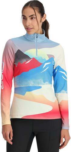 SPYDER-Womens Vivid Half Zip-0