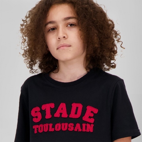 STADE TOULOUSAIN-T-shirt pour enfant Stade Toulousain Noir Blizzard-2