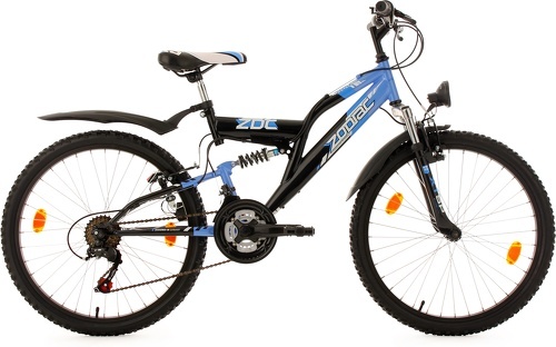 KS Cycling-VTT enfant tout suspendu 24'' Zodiac (cadre 38cm)-0