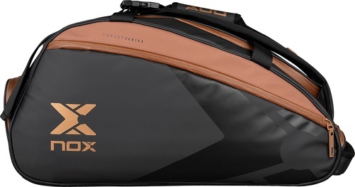 Nox-Nox Luxury Open Series Padelbag Black Brown-0