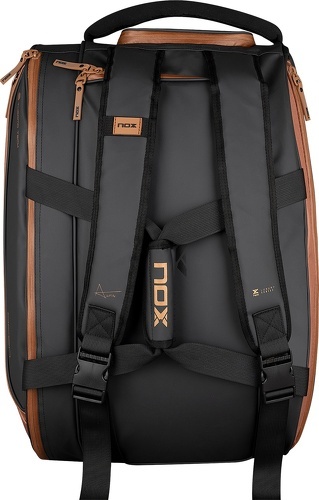 Nox-Nox Luxury Open Series Padelbag Black Brown-4