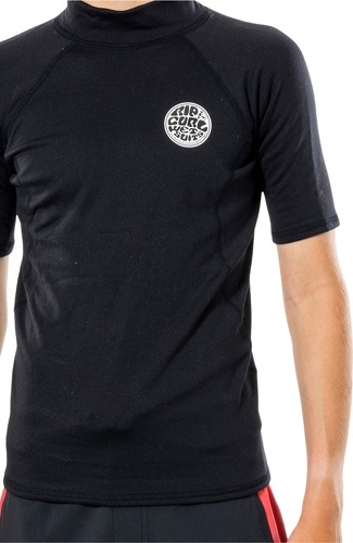 RIP CURL-Rip Curl Enfants Top à Manches Courtes Thermopro - Black-4