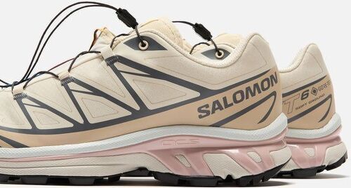 SALOMON-Baskets XT-6 GTX Almond Milk/Feather Gray/Pale Mauve-2