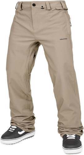 VOLCOM-Pantalon Freakin Snow Chino - Chestnut Brown-image-1