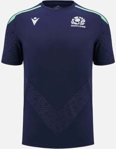 MACRON-T-shirt d'entrainement Macron Écosse Rugby 24/25 Bleu marine-image-1