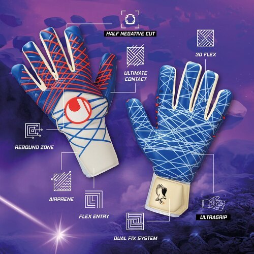 UHLSPORT-Guanti Da Portiere Uhlsport Prediction Ultragrip Hn Maignan-2