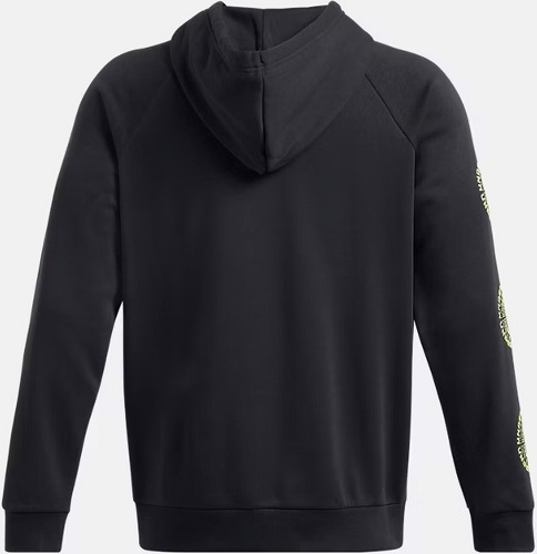 UNDER ARMOUR-Sweat à capuche UA Rival Fleece High Brand Read Logo Hoodie noir-1