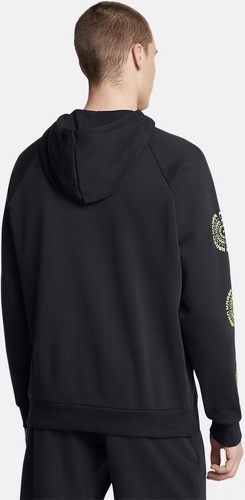 UNDER ARMOUR-Sweat à capuche UA Rival Fleece High Brand Read Logo Hoodie noir-3