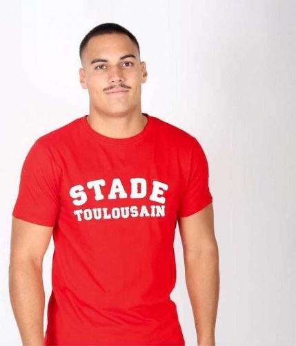 STADE TOULOUSAIN-T-shirt pour homme Stade Toulousain Blizzard rouge-0