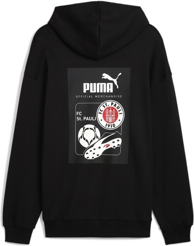 PUMA-Hoodie à imprimés rétro FC St. Pauli Homme-1