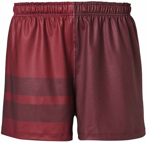 KAPPA-Short Kombat Ryder Pro Home UBB Union Bordeaux Bègles Officiel Rugby Rouge Enfant-image-1