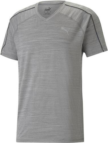 PUMA-T-shirt Gris Homme Puma Train Cloudspun-0