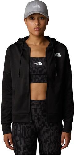 THE NORTH FACE-W REAXION FLEECE F/Z HOODIE - EU-image-1