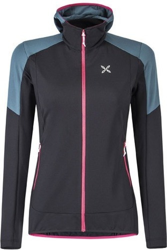 Montura-Light Revolution Maglia donna S Light revolution maglia W nero/blu cenere-image-1