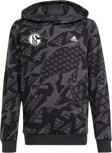 adidas-FC Schalke 04 Camlog Sweat à capuche-image-1